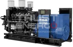 Дизельный генератор SDMO KD2800-E с АВР Открытая на раме Kohler KD62V12-5DES trustenergo.ru