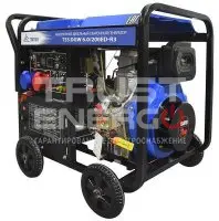 Сварочные генератор ТСС DGW 6.0/200ED-R3 Открытая на раме TSS 188F trustenergo.ru