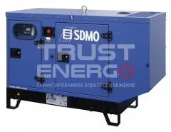 Дизельный генератор SDMO K 22-IV В кожухе с АВР В кожухе Kohler  trustenergo.ru