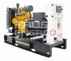 Дизельный генератор Broadcrown BC JD 150 с АВР Открытая на раме John Deere  trustenergo.ru