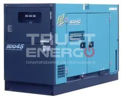 Дизельный генератор Airman SDG45AS с АВР В кожухе Kubota V3800 Дизельный генератор Airman SDG45AS с АВР В кожухе Kubota V3800