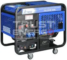 Сварочный генератор ТСС DGW-300E Открытая на раме TSS SV292F trustenergo.ru